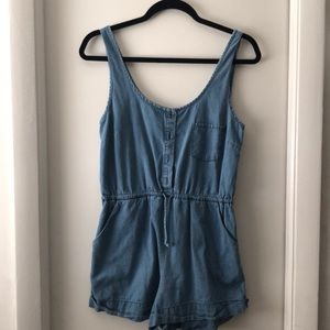 Light jean Romper